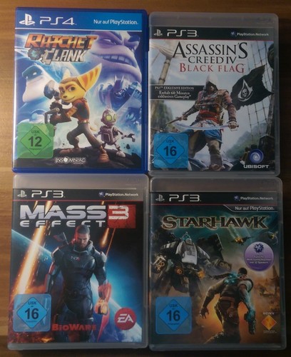 Videospielsammlung ps4 ps3 - ps4,